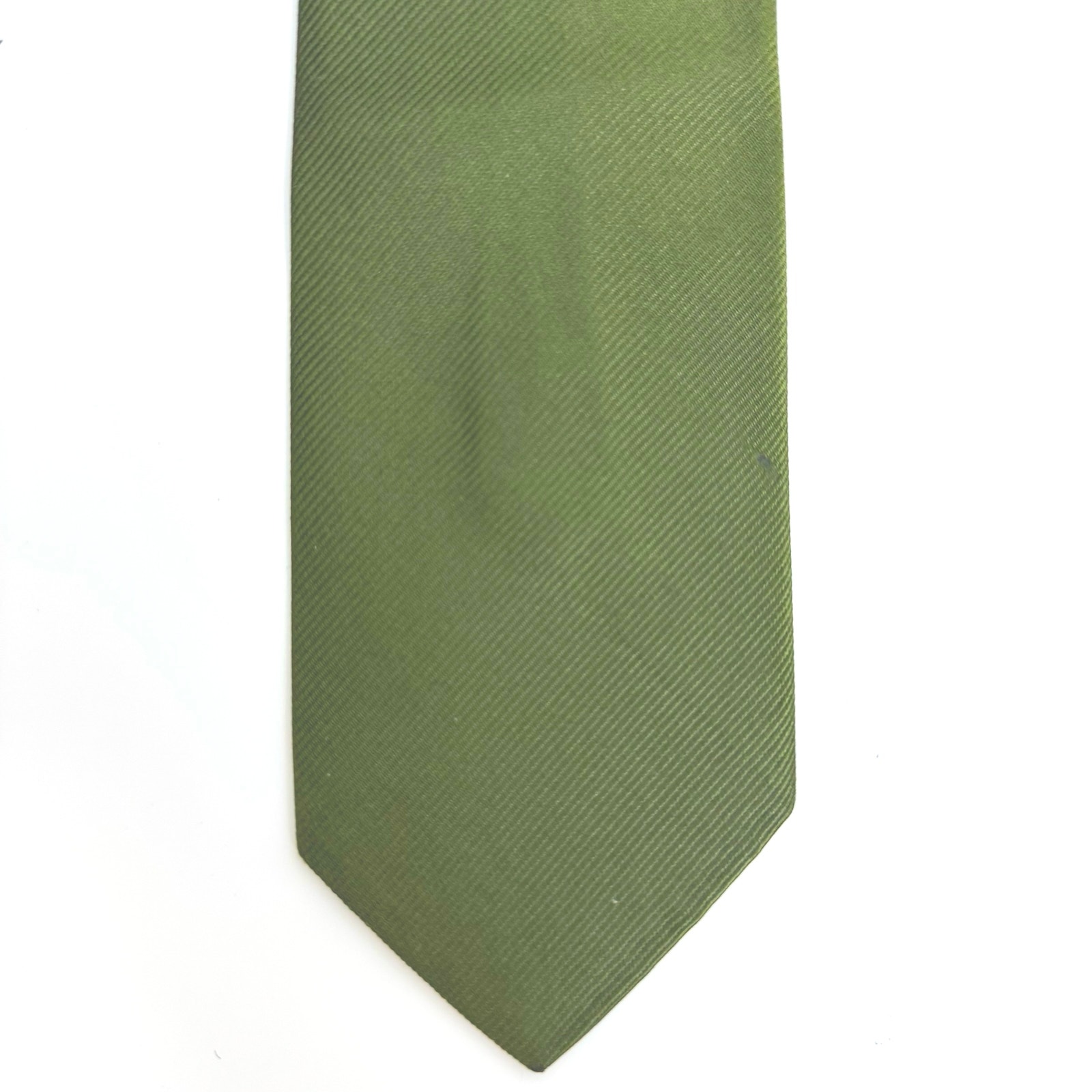 Vintage Walter Scott Company Silk Tie Green Stripe